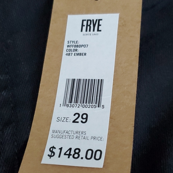 Frye Addie Skinny jean in black - Picture 7 of 8